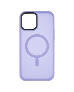 Чохол накладка для iPhone 12 Pro Max WAVE Matte Insane MagSafe Фіолетова (Purple)