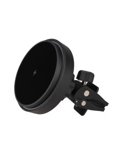 Автотримач Proove Light Circle 15W з бездротовою зарядкою Чорний (Black)