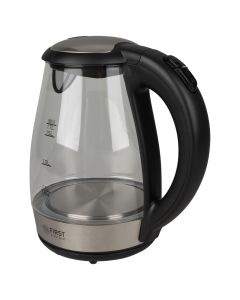 Електрочайник First FA-5405-8 Срібний Чорний (Silver Black)