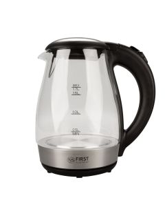 Електрочайник First FA-5405-8 Срібний Чорний (Silver Black)