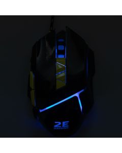 Миша ігрова 2E MG290 LED Чорна (Black)
