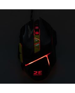 Миша ігрова 2E MG290 LED Чорна (Black)