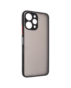 Чехол-накладка для Xiaomi Redmi 12 Frame MakeFuture Черный (Black)