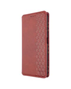 Чехол кейс для Xiaomi Redmi Note 12 5G/Poco X5 5G GETMAN Cubic Красный (Red)