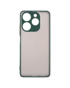 Чохол накладка для TECNO Spark 10 Pro Bumper Matte Case Зелена (Green)