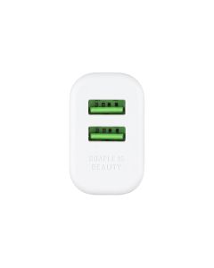 Зарядний пристрій XO L85C (2USB) 2.4A Білий (White)