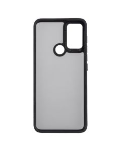Чохол накладка для Motorola E40 TPU+PC Lyon Frosted Чорна (Black)