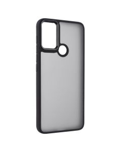 Чохол накладка для Motorola E40 TPU+PC Lyon Frosted Чорна (Black)
