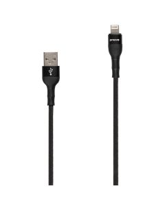 USB-кабель Proove Weft Lightning 2.4A 1м Черный (Black)