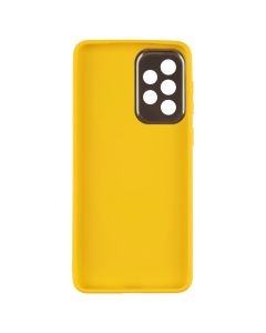 Чехол накладка для Samsung A33 5G Forcell LEATHER Case Жёлтый (Yellow)