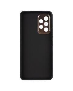Чехол-накладка для Samsung A53 Forcell LEATHER Case Kickstand Черный (Black)