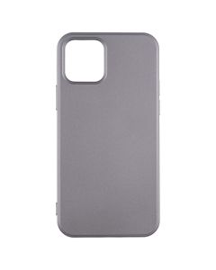 Чохол накладка для iPhone 12/12 Pro METALLIC Case Сіра (Grey)