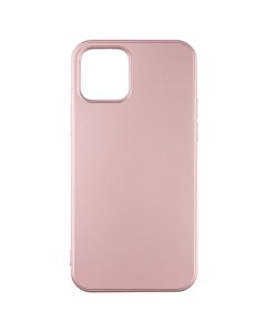 Чохол накладка для iPhone 12/12 Pro METALLIC Case Рожева (Pink)