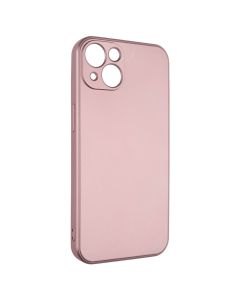 Чохол накладка для iPhone 13 METALLIC Case Рожева (Pink)