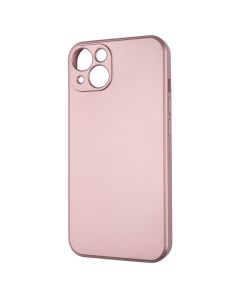 Чохол накладка для iPhone 13 METALLIC Case Рожева (Pink)
