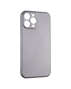 Чохол накладка для iPhone 13 Pro Max METALLIC Case Сіра (Grey)