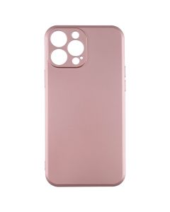 Чохол накладка для iPhone 13 Pro Max METALLIC Case Рожева (Pink)