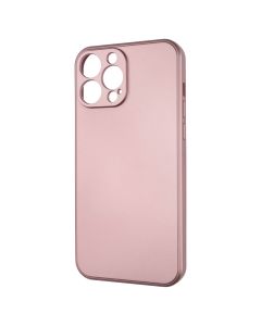 Чохол накладка для iPhone 13 Pro Max METALLIC Case Рожева (Pink)