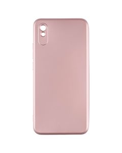 Чехол-накладка для Xiaomi Redmi 9A/9AT METALLIC Case Розовый (розовый)