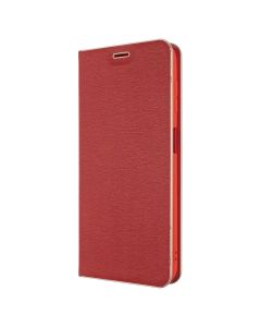 Чохол кейс для Samsung A13 LUNA Book Gold Червоний (Red)