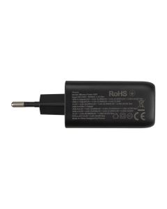 Зарядний пристрій Proove Silicone Power 45W (USB-C + USB) Чорний (Black)