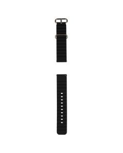 Ремінець для годинника Xiaomi Amazfit/Samsung Ocean Band 20 мм Чорний (Black)
