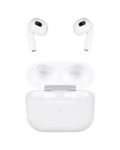 Бездротові навушники вкладиші XO EF43 ANC with Wireless Charging Case Білі (White)