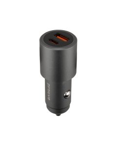 Автомобільний зарядний пристрій Borofone Proove Double Energy Plus 53W (USB + Type-C) Сірий (Grey)