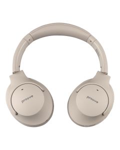 Беспроводные полноразмерные наушники Proove Silence с технологией активного шумоподавления, серого цвета.