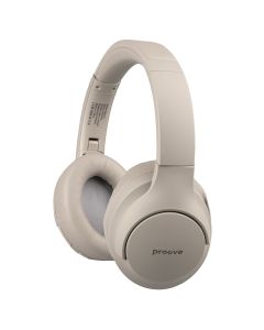 Беспроводные полноразмерные наушники Proove Silence с технологией активного шумоподавления, серого цвета.