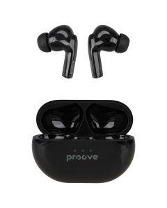 Бездротові навушники вкладиші Proove Woop TWS with ANC Чорні (Black)
