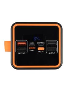 PowerBank 50000 mAh Tornado PB05 22.5W Чорний (Black)