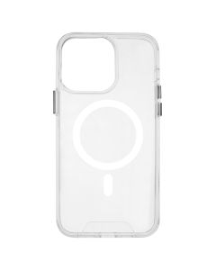 Чохол накладка для iPhone 14 Pro Max TPU Space MagSafe Прозора (Transparent)