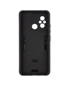 Чохол накладка для Xiaomi Redmi 12C Transformer Ring Чорна (Black)