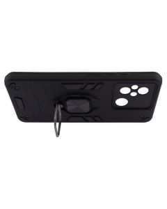 Чохол накладка для Xiaomi Redmi 12C Transformer Ring Чорна (Black)