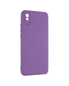 Чехол накладка для Xiaomi Redmi 9A Soft Case Фиолетовый (Purple)