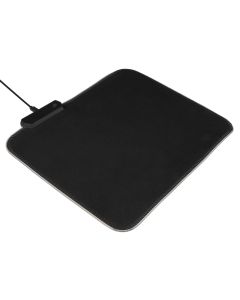 Килимок для миші RGB-01 з підсвічуванням Чорний (Black)