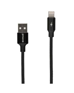 USB-кабель Proove Light Weft Lightning 2.4A 1м Черный (Black)