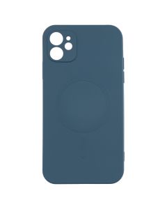 Чохол накладка для iPhone 11 Monro MagSafe Синя (Blue)