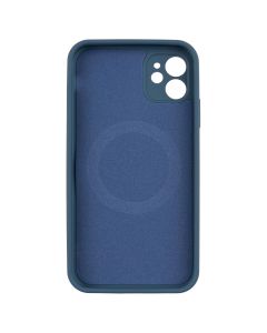 Чохол накладка для iPhone 11 Monro MagSafe Синя (Blue)