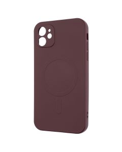 Чехол-накладка для iPhone 11 Monro MagSafe Красный (Бордовый)