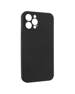 Чехол-накладка для iPhone 12 Pro Max Monro MagSafe Черный (Black)