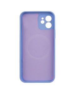 Чохол накладка для iPhone 12 Monro MagSafe Блакитна (Sky)