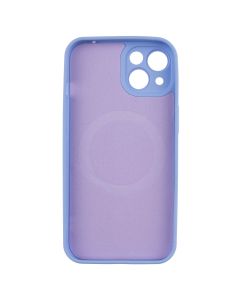 Чехол-накладка для iPhone 14 Monro MagSafe Голубой (Небесный)