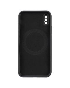 Чехол-накладка для iPhone X/Xs Monro MagSafe Черный (Black)