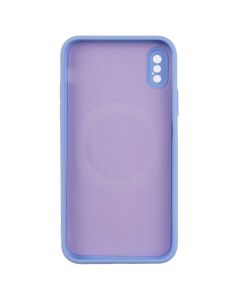 Чохол накладка для iPhone X/Xs Monro MagSafe Блакитна (Sky)