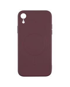 Чохол накладка для iPhone XR Monro MagSafe Червона (Burgundy)
