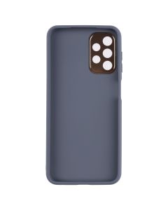 Чохол накладка для Samsung A13 Forcell LEATHER Case Синя (Blue)