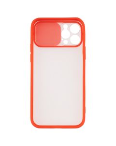Чехол накладка для iPhone 12 Pro Protect Camera Красный (Red)