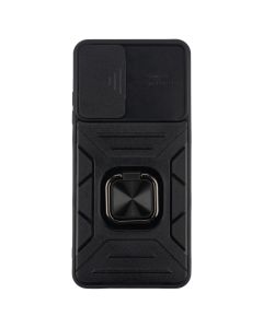 Чохол накладка для Xiaomi Redmi Note 11 Camshield Transformer Ring Чорна (Black)